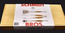 Schmidt Brothers Teak 3 Piece Bbq Tool Set - In Wooden Gift Box New. Fixed Price $52.63.
