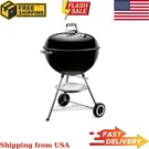 Weber Original Kettle Charcoal Grill For Outdoor Cooking And Barbecue, 22-INCH,. Fixed Price $120.68.