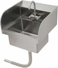 Commercial Stainless Steel Hand Wash Sink With Side Splash Guards. Fixed Price $97.95.