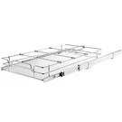 11"WX21"DX2.5"H Pull Out Cabinet Organizer, Heavy Duty Slide Pantry Shelves,. Fixed Price $27.43.
