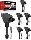 Oklpf Ignition Coil UF617 Iridium Platinum Spark Plugs 2008-19 Infiniti, 4195. Fixed Price $67.47.