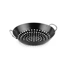 Mydracas Round Grill Wok With Handle For Big Green Veggie Basket Bbq Acce.... Fixed Price $51.39.