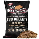 Bear Mountain All Natural Wood Pellets For Smoker, Grill & Bbq, 40 Lbs, Hicko.... Fixed Price $54.57.