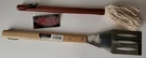 Charcoal Companion Bbq Grilling Spatula & Sop Sauce Basting Mop Wood Handles New. Fixed Price $10.00.
