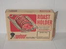 Vintage Weber Roast Holder Basket Barbecue Grill Accessories RH-95 Unused Box. Fixed Price $24.99.