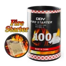 100 Pack Quick Starters Wax Cups Waterproof, Non Toxic Firelighter Natur.... Fixed Price $39.45.