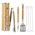 Gibson Home Barbecue Pro 8 Piece Stainless Steel Tool Set With Carry Bo. Fixed Price $56.77.