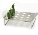 Norpro Stainless Steel Knockdown Pepper Roaster For Jalapeno Poppers. Fixed Price $12.00.