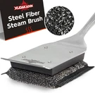 Xudkakaixin Grill Brush Bristle Free,with 1 Replacement Head,unique Steel Fibers. Fixed Price $29.99.