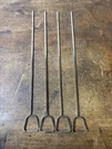 Set 4 Vintage Ekco 12 Skewers Grill Barbecue Meat. Fixed Price $11.95.