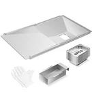 Wanchao Grease Tray With Catch Pan And Foil Liner, Adjustable Drip For 3/.... Fixed Price $56.58.