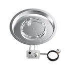 Skyflame 19" Round Stainless Steel Fire Pit Drop-in Burner Kit With Csa Certi.... Fixed Price $302.85.