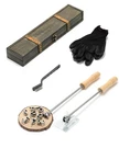 Aimoado 1" 10 Pcs Number Branding Iron For Wood, Leather, Food, Hats. Fixed Price $78.18.