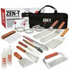 Zen-t 17 Piece Grill Griddle Bbq Tool Kit Heavy Duty Professional Grade. Fixed Price $58.55.