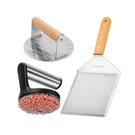 Skyflame 3-IN-1 Smashed Burger Kit, Stainless Steel Press, G... Fast Ship. Fixed Price $28.70.