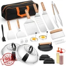 Hasteel Griddle Accessories Kit 20PCS Spatula Tools Set Flat Top Grill. Fixed Price $44.99.