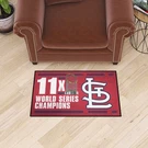One Louis Cardinals Champions Starter From Fanmats (19" X 30"). Fixed Price $21.99.