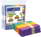 200 Pcs Colored Wooden Sticks, Popsicle Stick, Arts And Crafts, Best For. Fixed Price $18.99.