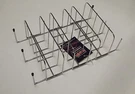 Mhp Universal Barbecue Rib Rack & Potato Roaster For Gas/charcoal Grills RR-2. Fixed Price $11.99.