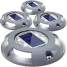 Siedinlar Solar Deck Lights Driveway Dock Led 4 Pack, White. Fixed Price $52.03.