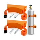 2PCS Propane Tank Holder, Gas Cylinder Wall Mounted Bracket, Ab... Usa Fast Ship. Fixed Price $31.59.