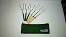 Set Of 6 Telescoping Campfire Roasting Bbq Sticks Marshmallow Hot Dog Fireplace. Fixed Price $10.89.