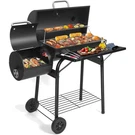 Charcoal Grill Offset Smoker 512 Sq Cooking Area Bbq And Combo. Fixed Price $253.00.