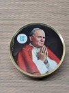 Pope John Paul Ii 1984 Ottawa Canada Visit Sk Travel Sweet Round Tin Box Empty. Fixed Price $12.87.