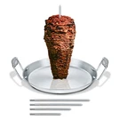 Concord Stainless Steel Vertical Pastor Skewer With Plate. Fixed Price $39.98.