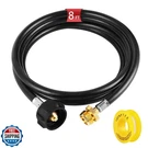 Autatue Propane HOSE,8FT Tank 1/4 Rubber Ada. Fixed Price $34.99.