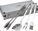 All-clad Professional W/case Stainless Steel Bbq Set 4 Piece Pots. Fixed Price $182.00.