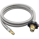 Pol X 1/4" Inverted Male Flare Rv Propane Pigtail Hose, 6FT Feet, Silver. Fixed Price $28.41.