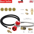 Gasone 4 Ft High Pressure Propane Regulator 0-20 Psi With QCC-1 Connector. Fixed Price $24.99.
