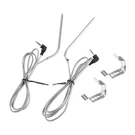 2 Pack High Temperature Meat Probe Replacement For Camp Chef Wood Silver. Fixed Price $20.09.