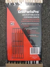 Grill Parts Pro Adjustable Coated Replacement Cooking Grate 6" Wide 14" To 20". Fixed Price $12.99.
