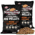 Bear Mountain Bbq Natural Hardwood Pecan Sweet Flavor Pellets, 20LBS (2 Pack). Fixed Price $37.39.