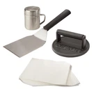 Make Smashed Burgers At Home - Cuisinart Cast Iron Press Kit. Fixed Price $59.99.