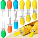 Aqringo 12 PCS/6 Pairs Corn Holders, Stainless Steel Cob On Th. Fixed Price $14.13.