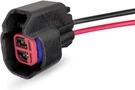 Fits: EV6, EV14, New Yonput Fuel Injector Connector, No. YNLJX912BL - 0218. Fixed Price $12.00.