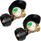 Pack Propane Gauge QCC1 Type Level Indicator For 5-20LB Tanks Gas Grill. Fixed Price $20.89.