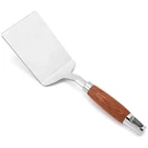 Stainless Steel Spatula Turner Heavy-duty Metal Griddle Flipper Wood Handle New. Fixed Price $10.39.