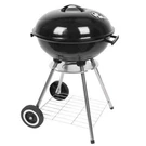 18" Round Kettle Charcoal Bbq - Inch Barbecue Grill Oven With Wheel. Fixed Price $40.98.