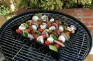 Charcoal Companion Premium Grilling Non-stick Kabob Rack With 6 Skewers 14" Long. Fixed Price $16.80.