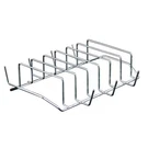 Bbq Rib Rack Grill Steel Outdoor Indoor Oven Smoker Barbecue Camp Accessory. Fixed Price $21.31.
