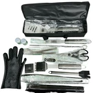 Grilljoy Bbq Tools Set With Meat Thermometer And Case All You See Here. Fixed Price $22.99.