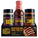 Hey Grill Bbq Seasoning And Barbeque Sauce Gift Set B.... Fixed Price $57.35.