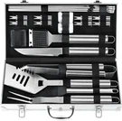 Poligo 22PC Stainless Steel Grill Set,bbq Accessories Kit For Lovers. Fixed Price $45.99.