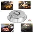 Bbq Stainless Steel 12" Round Basting Cover/cheese Melting Dome Grills Steaming. Fixed Price $22.99.