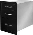 Triple Outdoor Kitchen Storage Drawer - Flush Mount Bbq Island Accessory. Fixed Price $583.99.