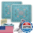 Homimp Washable Pee Pads For Dogs 2 Pack Reusable Puppy Waterproof. Fixed Price $29.87.